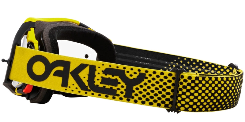 OAKLEY Airbrake MX Brille - Moto gelb B1B Klares Glas