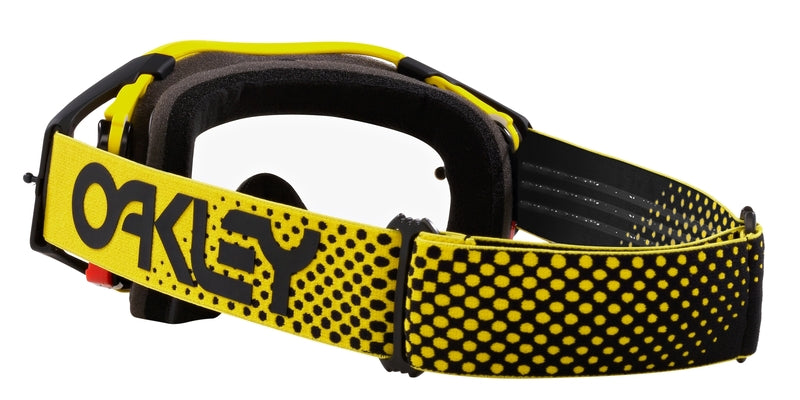 OAKLEY Airbrake MX Brille - Moto gelb B1B Klares Glas
