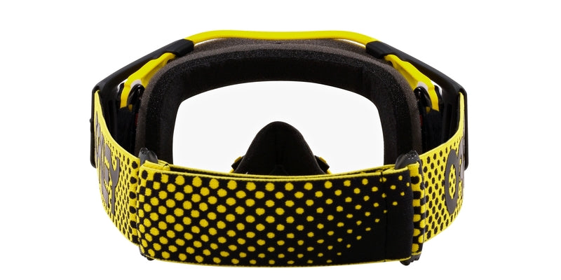 OAKLEY Airbrake MX Brille - Moto gelb B1B Klares Glas