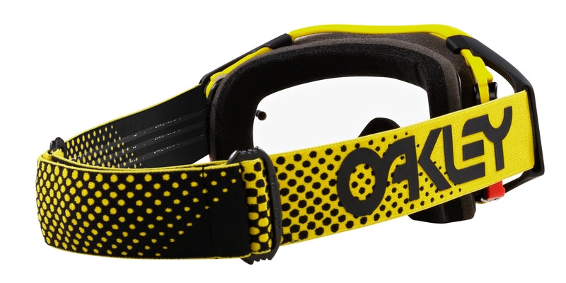 OAKLEY Airbrake MX Brille - Moto gelb B1B Klares Glas