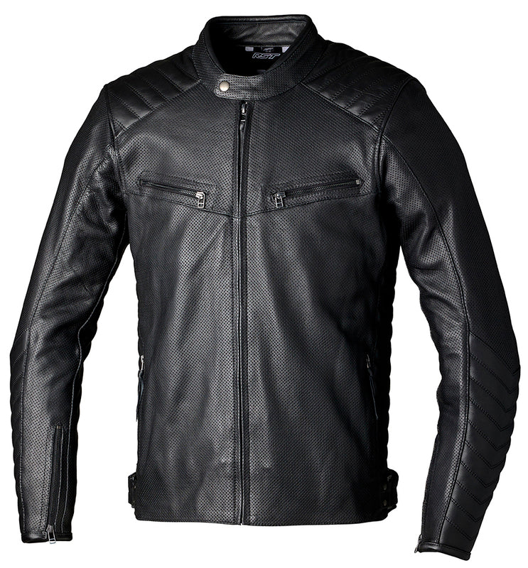 RST Roadster Air CE Lederjacke Herren - Schwarz