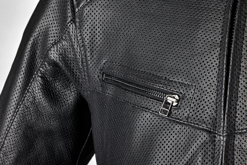 RST Roadster Air CE Lederjacke Herren - Schwarz
