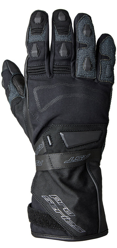 RST Pro Series Ranger CE Wasserdichte Motorradhandschuhe - Schwarz/Schwarz
