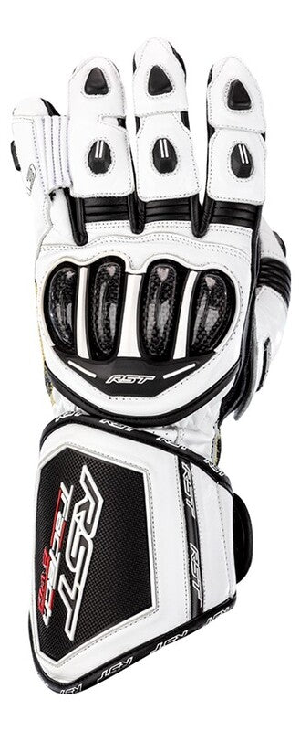 RST TracTech Evo 4 CE Damen Motorradhandschuhe - Weiß/Weiß/Schwarz