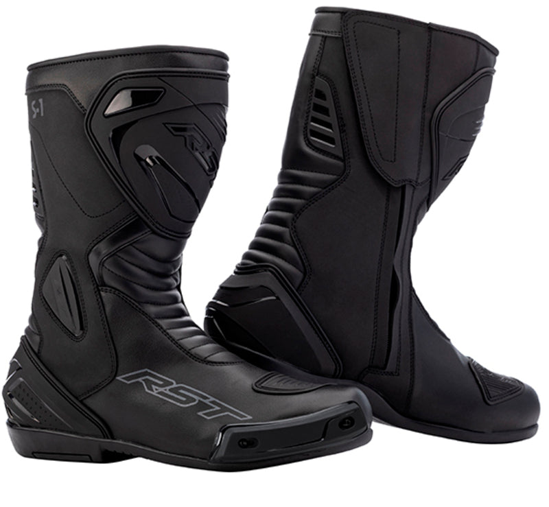 RST S-1 Damen Wasserdichte Motorradstiefel - Schwarz