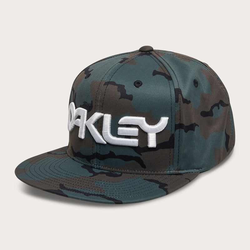 OAKLEY Cap Mark III, Freizeitbekleidung, schwarze Baseballcap mit OAKLEY Logo auf der Vorderseite, bequemes Tragegefühl