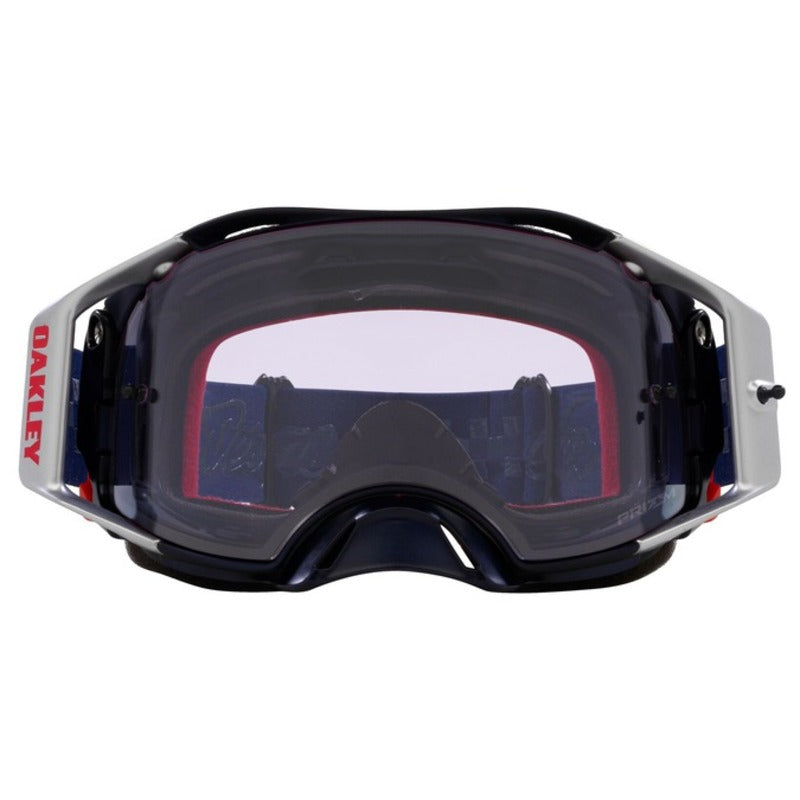 OAKLEY Airbrake MX Brille TLD rot weiß blau Wings - Prizm MX Low Light Linse