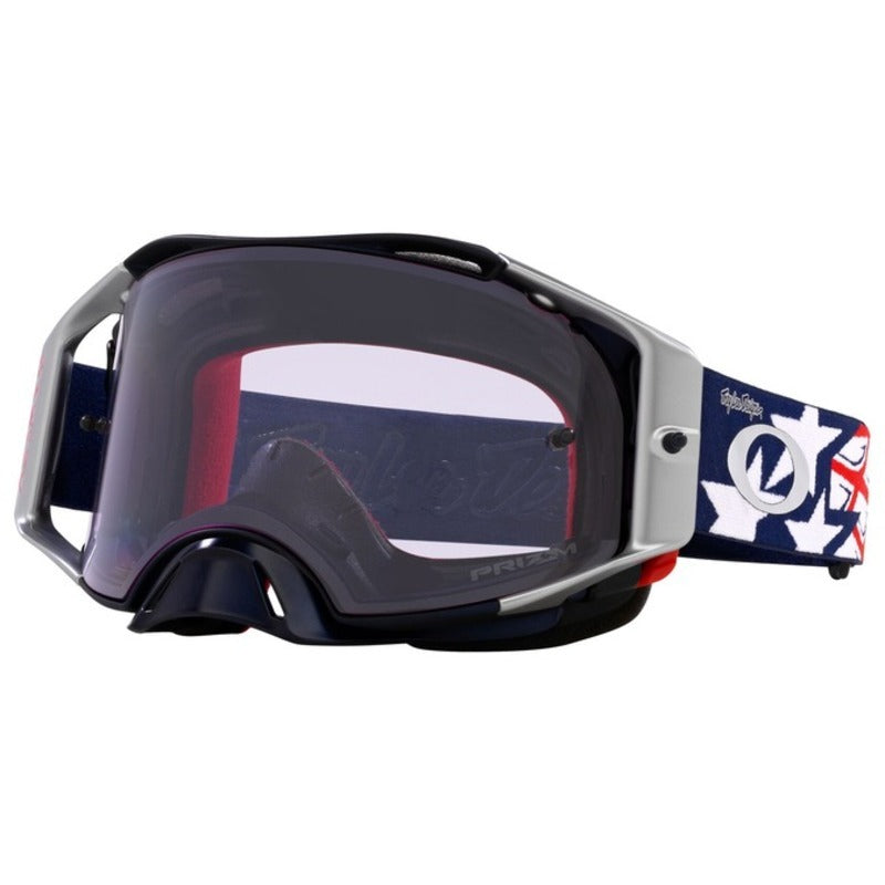 OAKLEY Airbrake MX Brille TLD rot weiß blau Wings - Prizm MX Low Light Linse