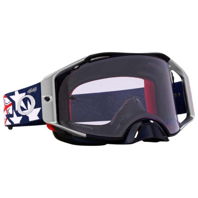 OAKLEY Airbrake MX Brille TLD rot weiß blau Wings - Prizm MX Low Light Linse