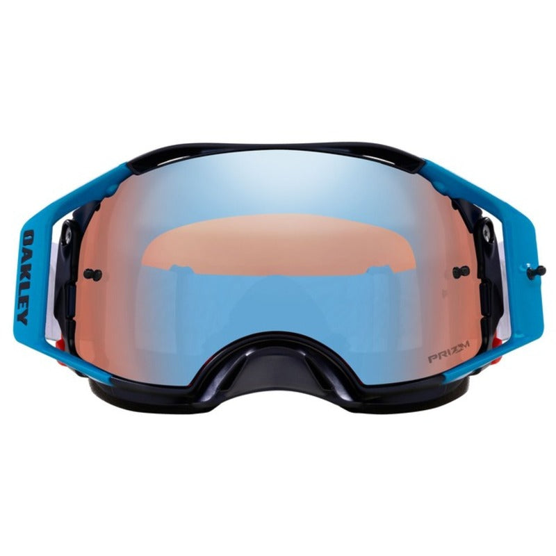 OAKLEY Airbrake MX Brille TLD blau Lightning - Prizm MX Sapphire Linse