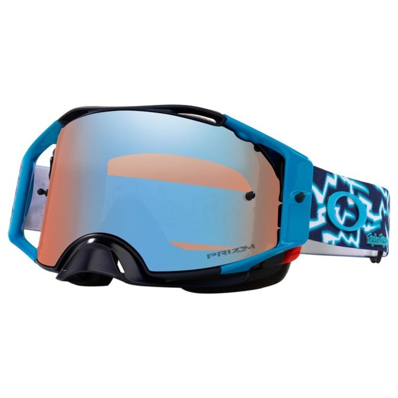 OAKLEY Airbrake MX Brille TLD blau Lightning - Prizm MX Sapphire Linse