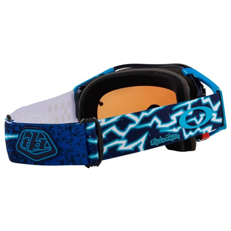 OAKLEY Airbrake MX Brille TLD blau Lightning - Prizm MX Sapphire Linse