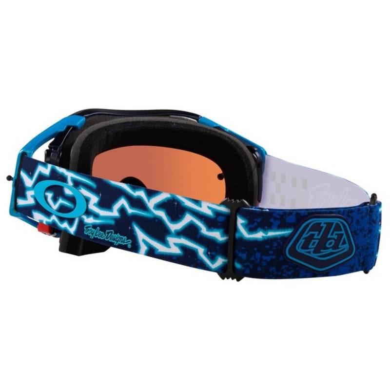 OAKLEY Airbrake MX Brille TLD blau Lightning - Prizm MX Sapphire Linse