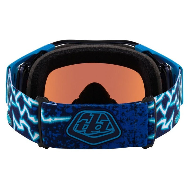 OAKLEY Airbrake MX Brille TLD blau Lightning - Prizm MX Sapphire Linse