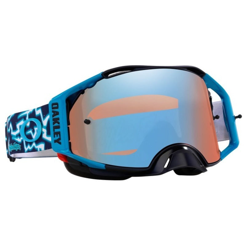 OAKLEY Airbrake MX Brille TLD blau Lightning - Prizm MX Sapphire Linse