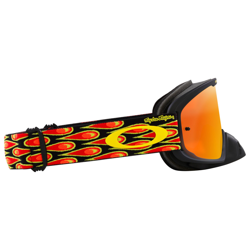 OAKLEY O Frame 2.0 Pro MX Brille TLD Speed Blubbles schwarz - Fire Iridium Lens