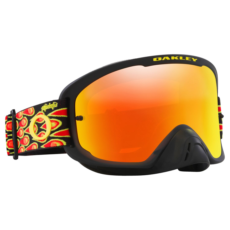 OAKLEY O Frame 2.0 Pro MX Brille TLD Speed Blubbles schwarz - Fire Iridium Lens