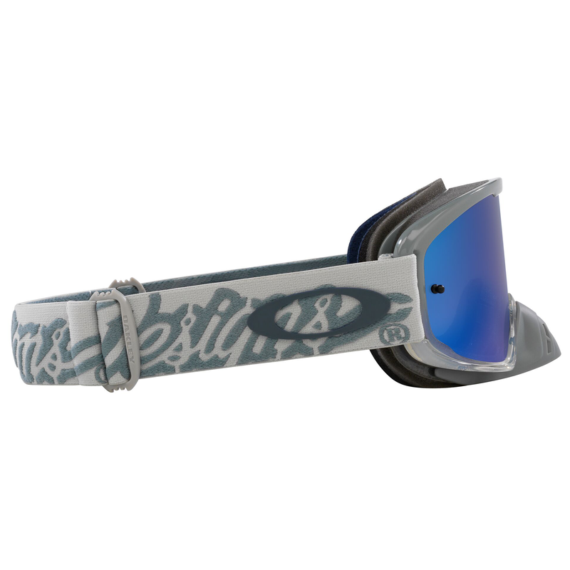 OAKLEY O Frame 2.0 Pro MX Brille TLD Tactical grau - schwarz Ice Iridium Lens