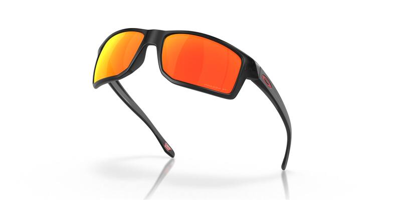 OAKLEY Gibston Sonnenbrille mit Prizm Ruby Polarisierende Gläser, stilvolle Brille mit rahmen und getönte Gläser.