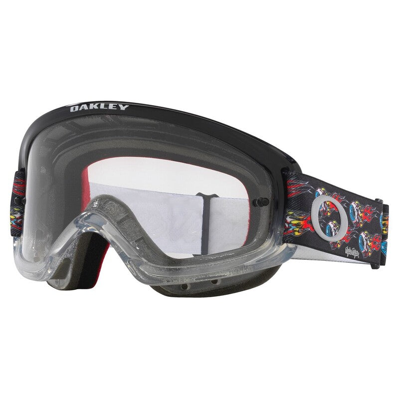 OAKLEY XS O-Frame 2.0 PRO MX Brille - Troy Lee Designs Series EYEBALLS schwarz Clear