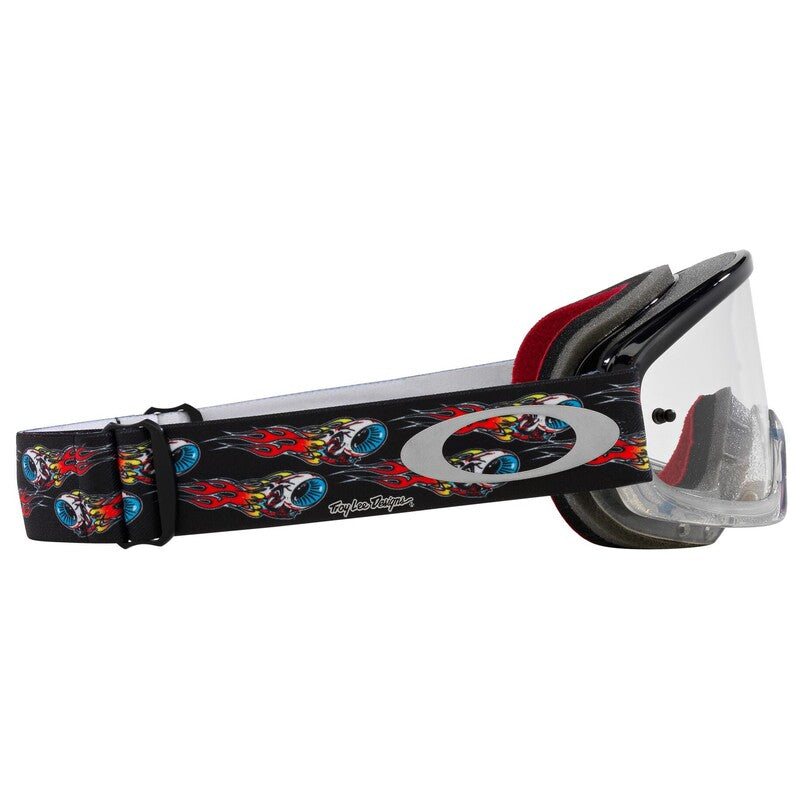 OAKLEY XS O-Frame 2.0 PRO MX Brille - Troy Lee Designs Series EYEBALLS schwarz Clear