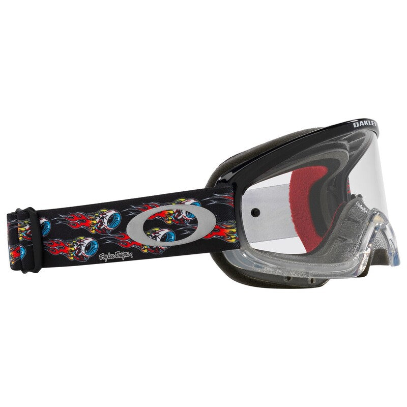 OAKLEY XS O-Frame 2.0 PRO MX Brille - Troy Lee Designs Series EYEBALLS schwarz Clear