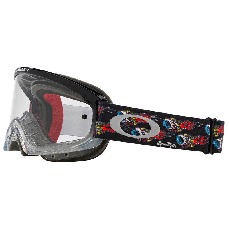 OAKLEY XS O-Frame 2.0 PRO MX Brille - Troy Lee Designs Series EYEBALLS schwarz Clear