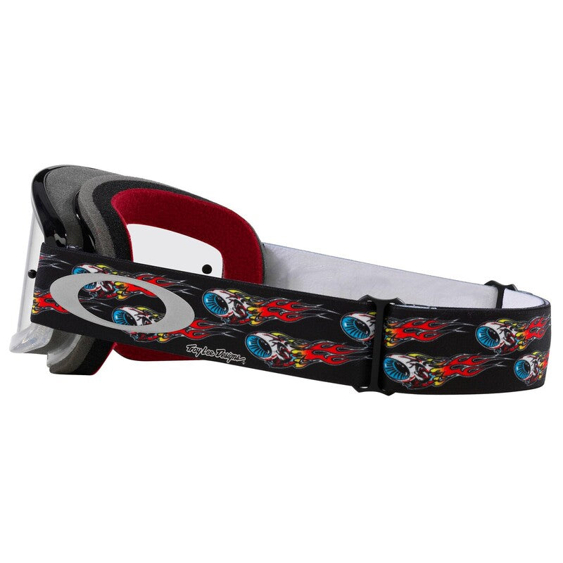 OAKLEY XS O-Frame 2.0 PRO MX Brille - Troy Lee Designs Series EYEBALLS schwarz Clear
