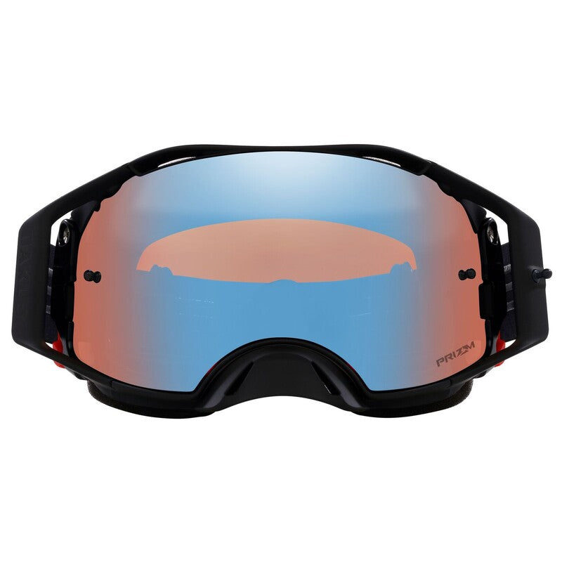 OAKLEY Airbrake MX Brille - B1B Blackout Prizm MX Sapphire