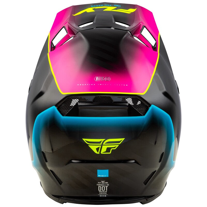 Fly Racing Formula Cc Le Underglow Helm Graupinkblau