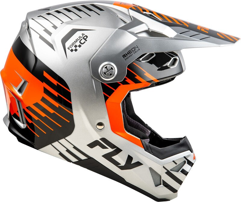 Fly Racing Formula Cp Slice Helm Grauorangeschwarz