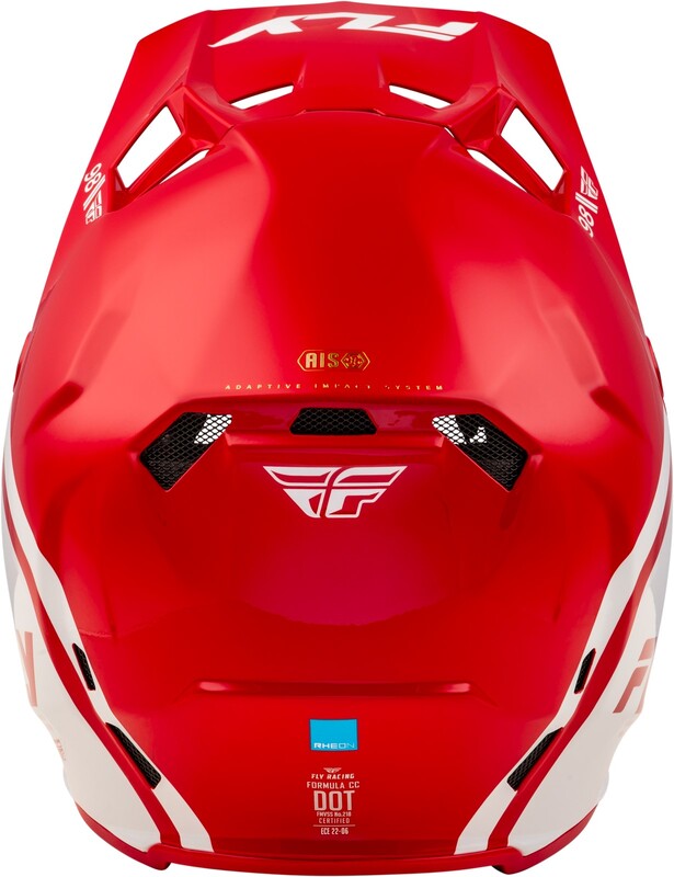 Fly Racing Formula Cc Objective Helm Rotweiss