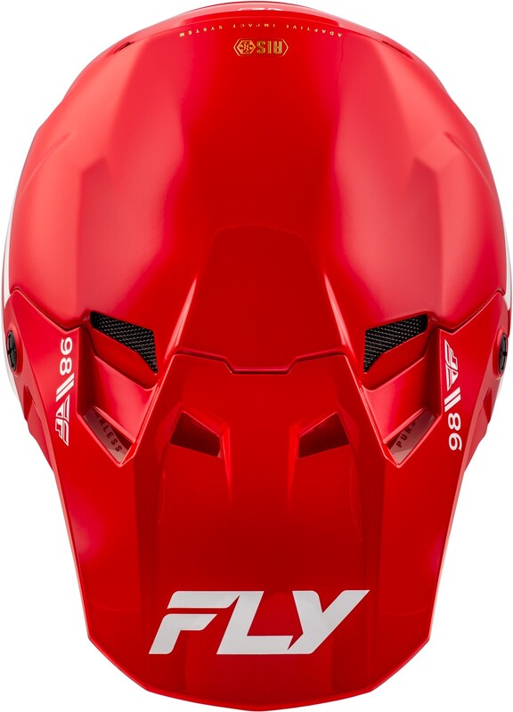 Fly Racing Formula Cc Objective Helm Rotweiss