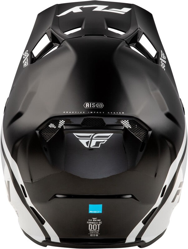 Fly Racing Formula Cc Objective Helm Schwarzweiss