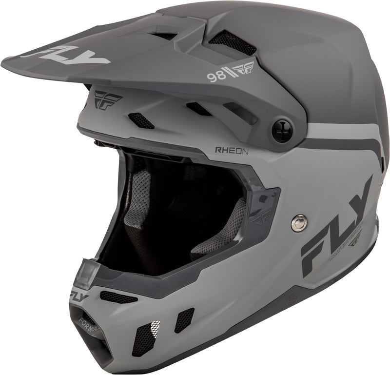 Fly Racing Formula Cc Objective Helm Schwarzgrau