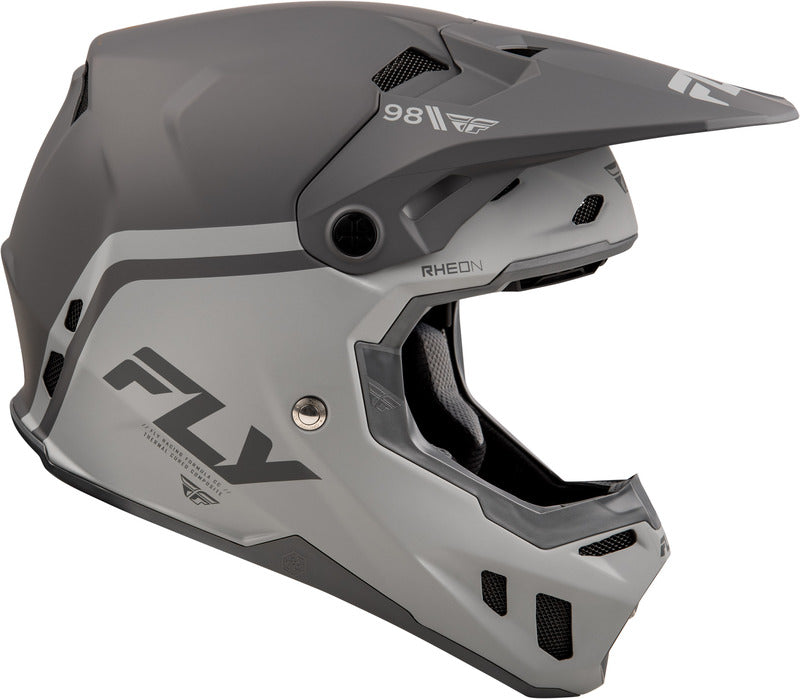 Fly Racing Formula Cc Objective Helm Schwarzgrau