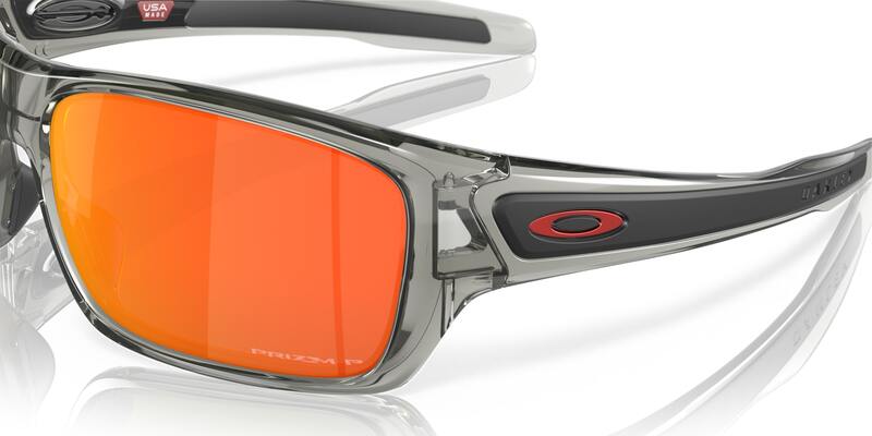 OAKLEY Turbine Sonnenbrille Prizm Ruby Polarized Gläser