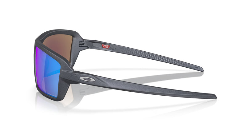 OAKLEY Cables Sonnenbrille blau Steel - Prizm Sapphire Gläser