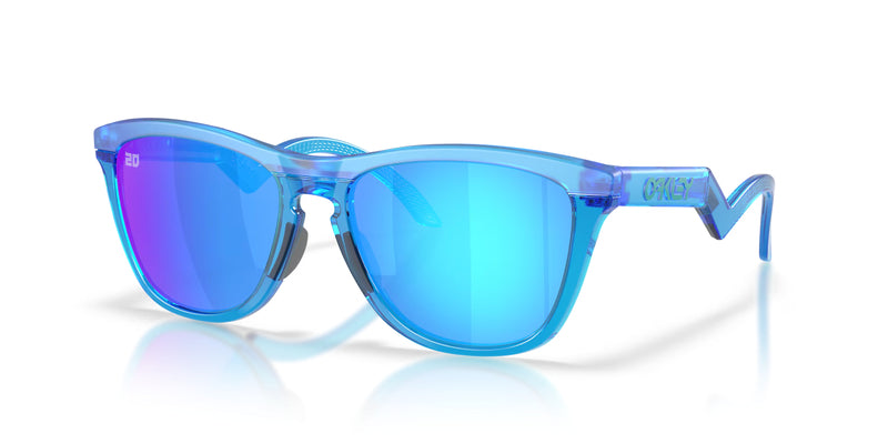 OAKLEY Frogskins™ Hybrid Fabio Quartararo Signature Series Sonnenbrille Matte Acid blau - Prizm Sapphire Gläser