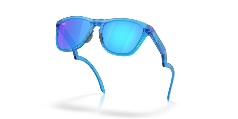 OAKLEY Frogskins™ Hybrid Fabio Quartararo Signature Series Sonnenbrille Matte Acid blau - Prizm Sapphire Gläser