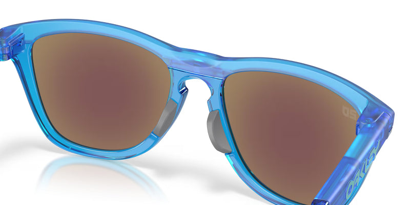 OAKLEY Frogskins™ Hybrid Fabio Quartararo Signature Series Sonnenbrille Matte Acid blau - Prizm Sapphire Gläser