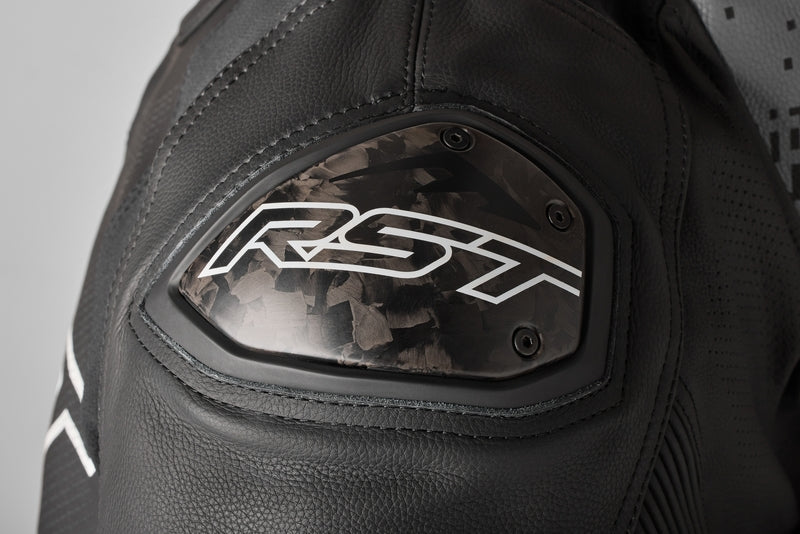 RST Pro Series Supersport-K CE Lederjacke - Schwarz/Grau