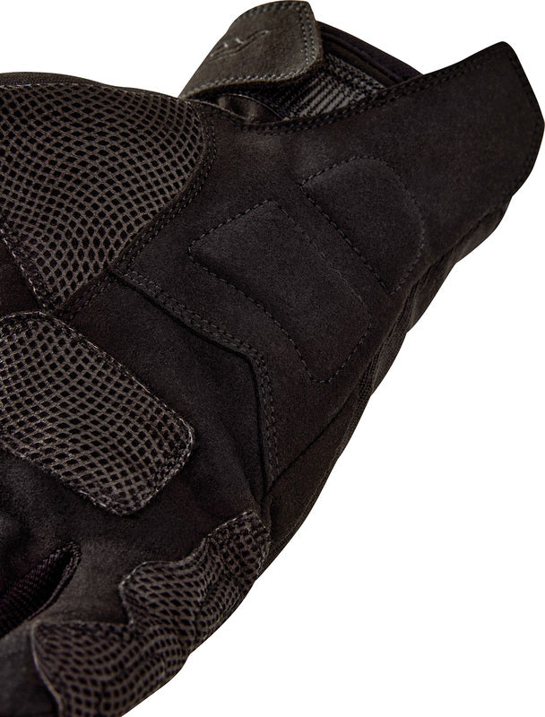 RST K-Sport CE Motorradhandschuhe in mattem Schwarz, robuste Lederhandschuhe mit Knöchelprotektoren für sicheren Motorradgebrauch