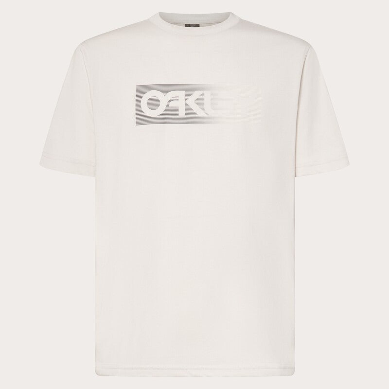 OAKLEY Dual B1B Logo T-Shirt in Lunar Rock, bequeme Freizeitbekleidung mit Markenlogo auf der Vorderseite.