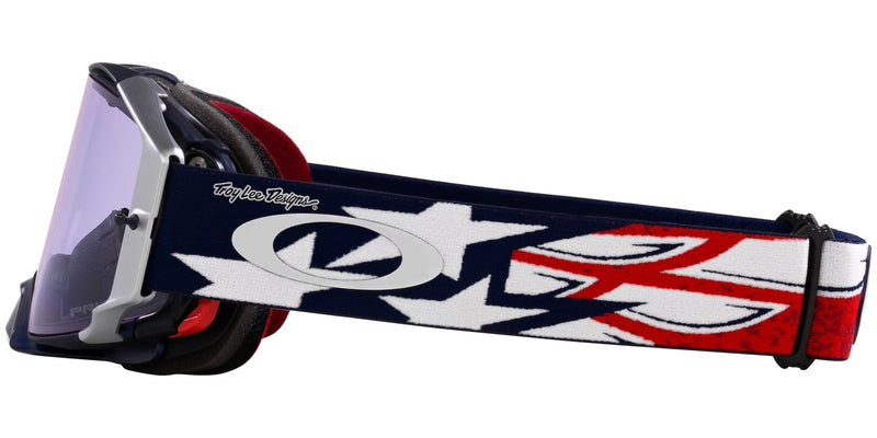 OAKLEY Airbrake MX Brille - TLD RWB Stars Prizm MX Low Light Linse