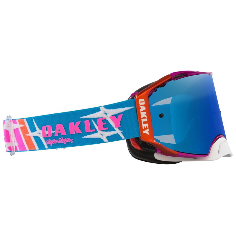 OAKLEY Airbrake MX Brille - TLD Speed Stars schwarz Ice Iridium Linse