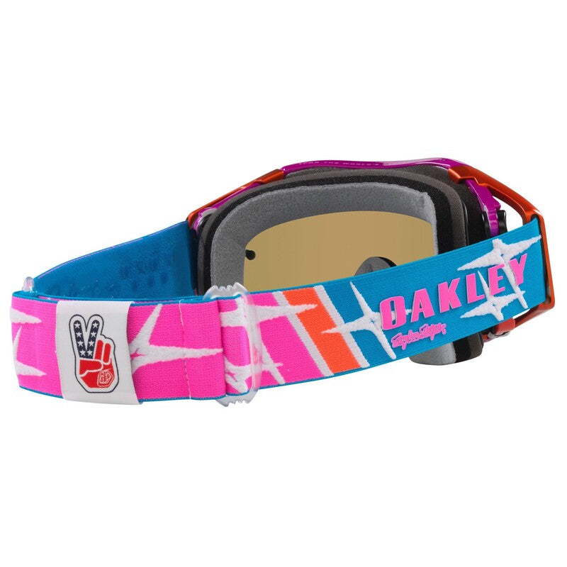 OAKLEY Airbrake MX Brille - TLD Speed Stars schwarz Ice Iridium Linse