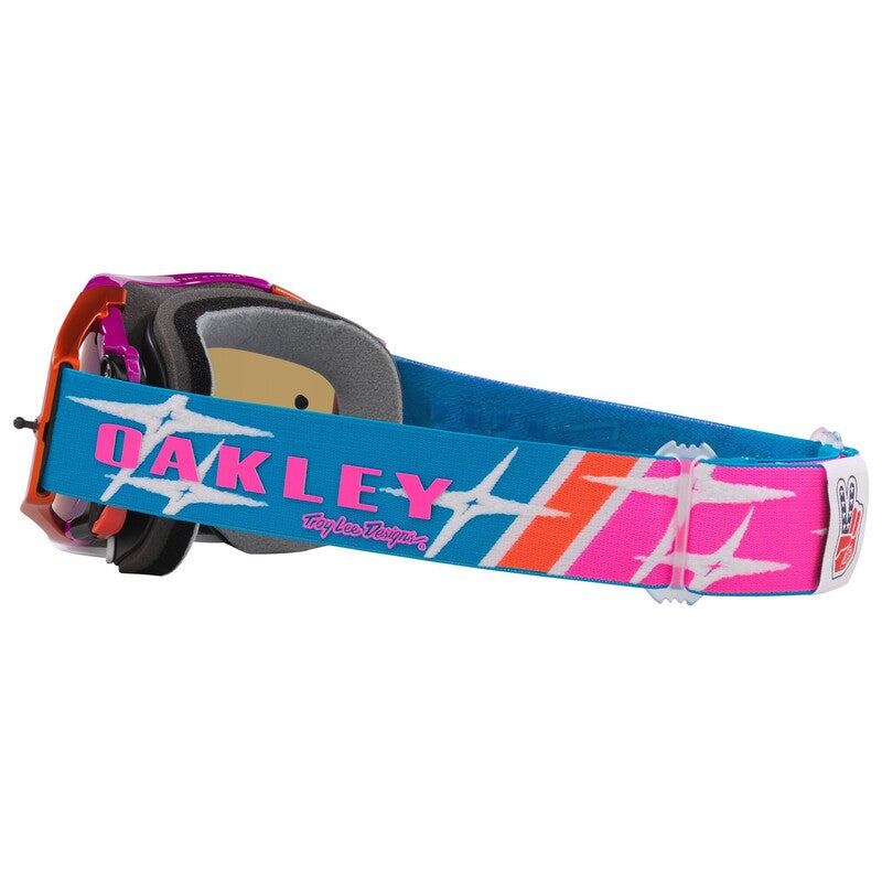 OAKLEY Airbrake MX Brille - TLD Speed Stars schwarz Ice Iridium Linse