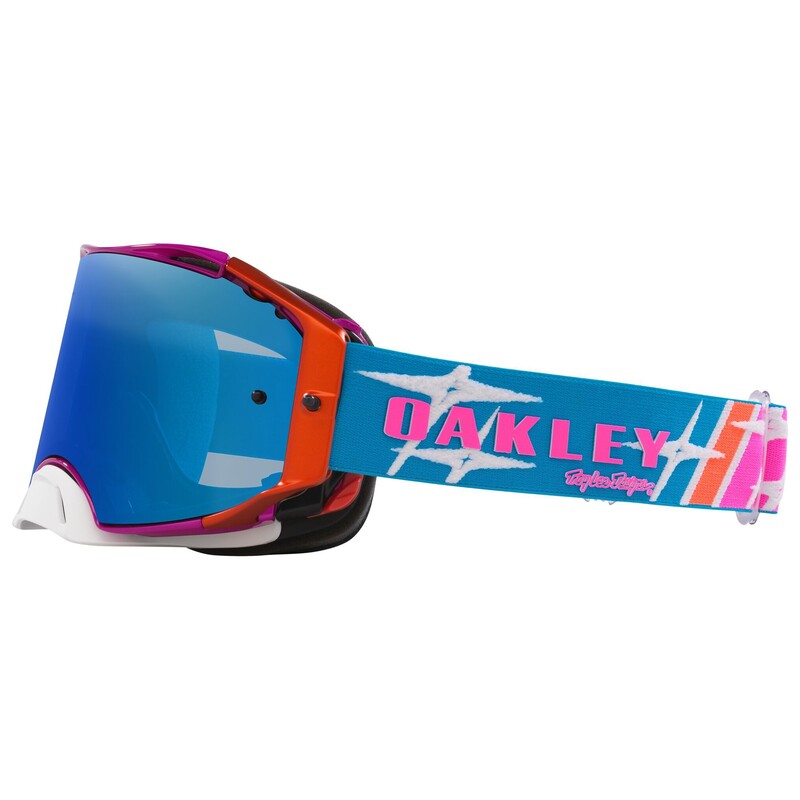 OAKLEY Airbrake MX Brille - TLD Speed Stars schwarz Ice Iridium Linse
