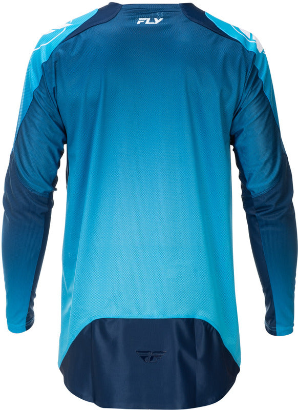 Fly Racing Evolution Dst Jersey Blau Weiss
